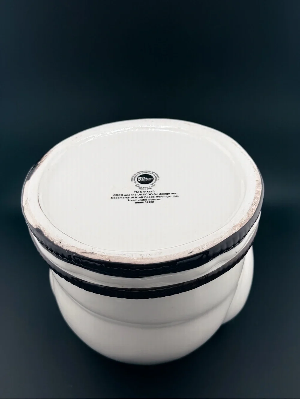 Oreo Snowman Cookie Jar